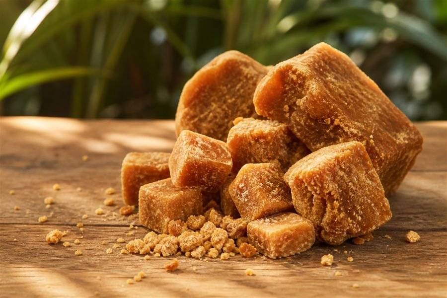 Traditional Sri Lankan jaggery blocks